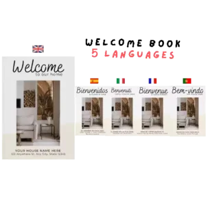 Full BnB Welcome Book — 5 Languages