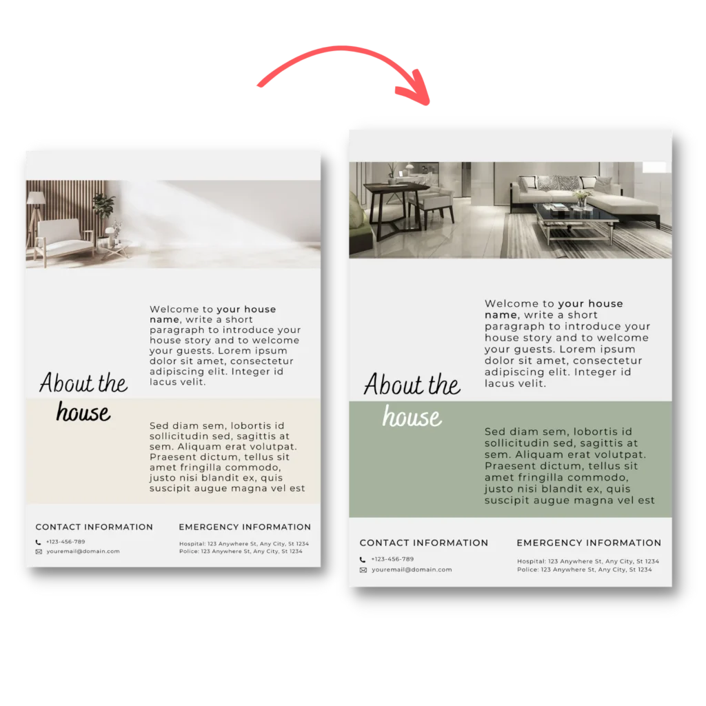 Welcome Book pages